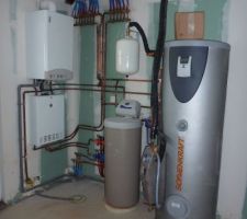 La chaudi&egrave;re   ballon solaire   adoucisseur d'eau