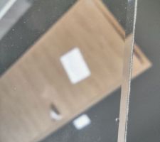 Eclat verre garde corps