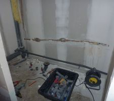 Saign&eacute;e dans les WC du bas