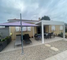 Pergola posée