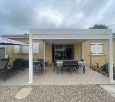 Pergola posée