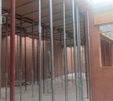 Coulage planche haut RDC