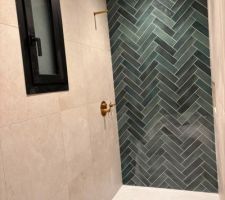 Salle d'eau de la deuxi&egrave;me suite parentale