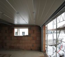 La nouvelle porte du garage