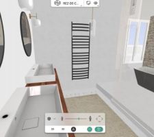 SDB 1er version weet room cot&eacute; fen&ecirc;tre