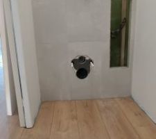 Installation des wc suspendus