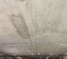 Plafond plat de garage