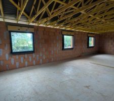 Fen&ecirc;tres des chambres a l etage