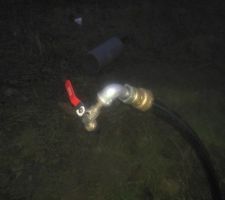 Robinet de chantier : enfin