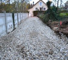Accès chantier