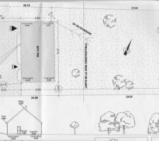 Plan de masse et coupe