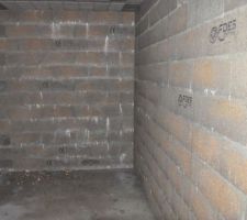 Local technique qui va recevoir la VMC double flux, le ballon thermodynamique et un petit atelier.