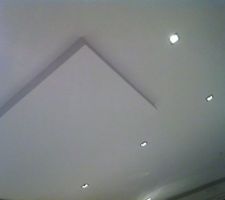 Spots à LED Philips et "décrochement du plafond"