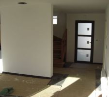 Peinture a l'entrée