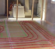 Gaines du plancher chauffant