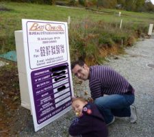 Quel bonheur d'inscrire son n&deg; de permis!!