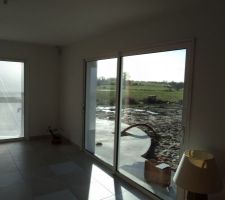 Vu depuis notre salle à manger.