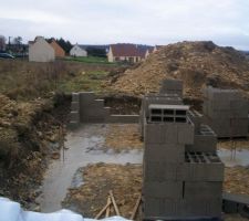 Un angle du vide sanitaire