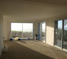 Peinture au plafond fini