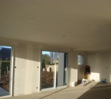 Peinture au plafond fini