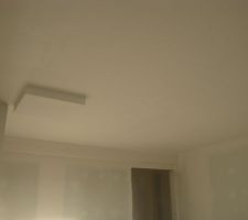 Peinture au plafond fini