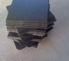 Le carrelage du rez de chaussée