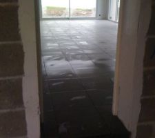 Carrelage du rez de chaussée