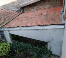 Projet 2011 de réaliser un toit terrasse en remplacement de la toiture en tuile existante (environ 40m²)