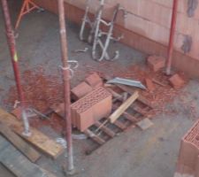 Atelier découpe des planelles