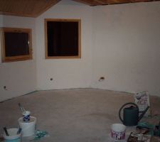 Peinture des placos (2 couches)Salon