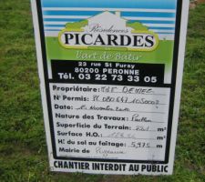 L"affichage du permis de construire