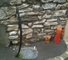 Les futures voisins ont l'eau, la chance.