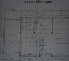 Plan du rez de chaussée