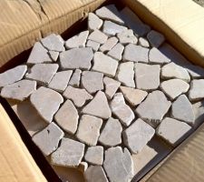 Sol de douche &agrave; carreler.