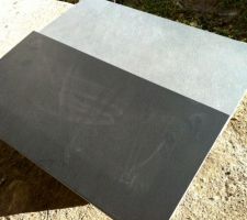 Faience et la salle de bain &agrave; l'&eacute;tage...