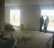 VUE INTERIEUR DES BAIES VITREES