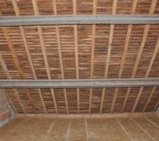 Plancher fini dans le grenier - Isolation a venir