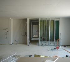 Moitié du salon   couloir