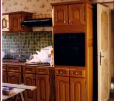 La cuisine Avant rénovation