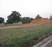Terrassement pour implantation de la maison