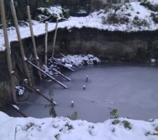 Le lac gel&eacute;....