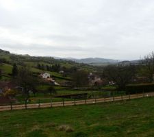 Vue de notre futur maison