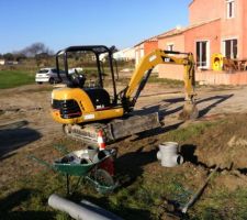 à 60m de la maison