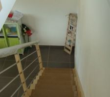 Escalier àl'endroit