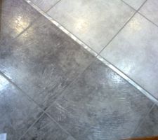 Carrelage du cellier