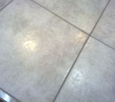 Carrelage de la troixieme chambre