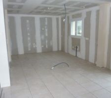 La cuisine finie finition gaine technique