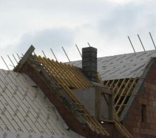 Dépassement conduit feu principal