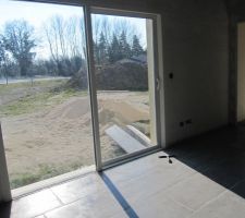 Carrelage 67x45 pose décalée par 1/3