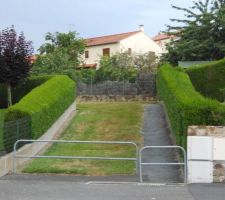 Entrée de la rue vers la parcelle